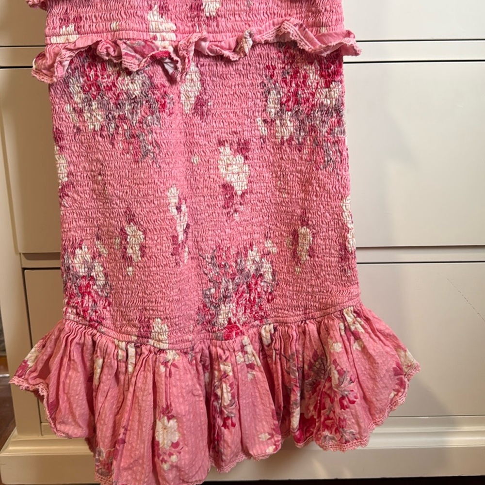Loveshackfancy - Sonora Dress in Raspberry - Picture 16 of 16